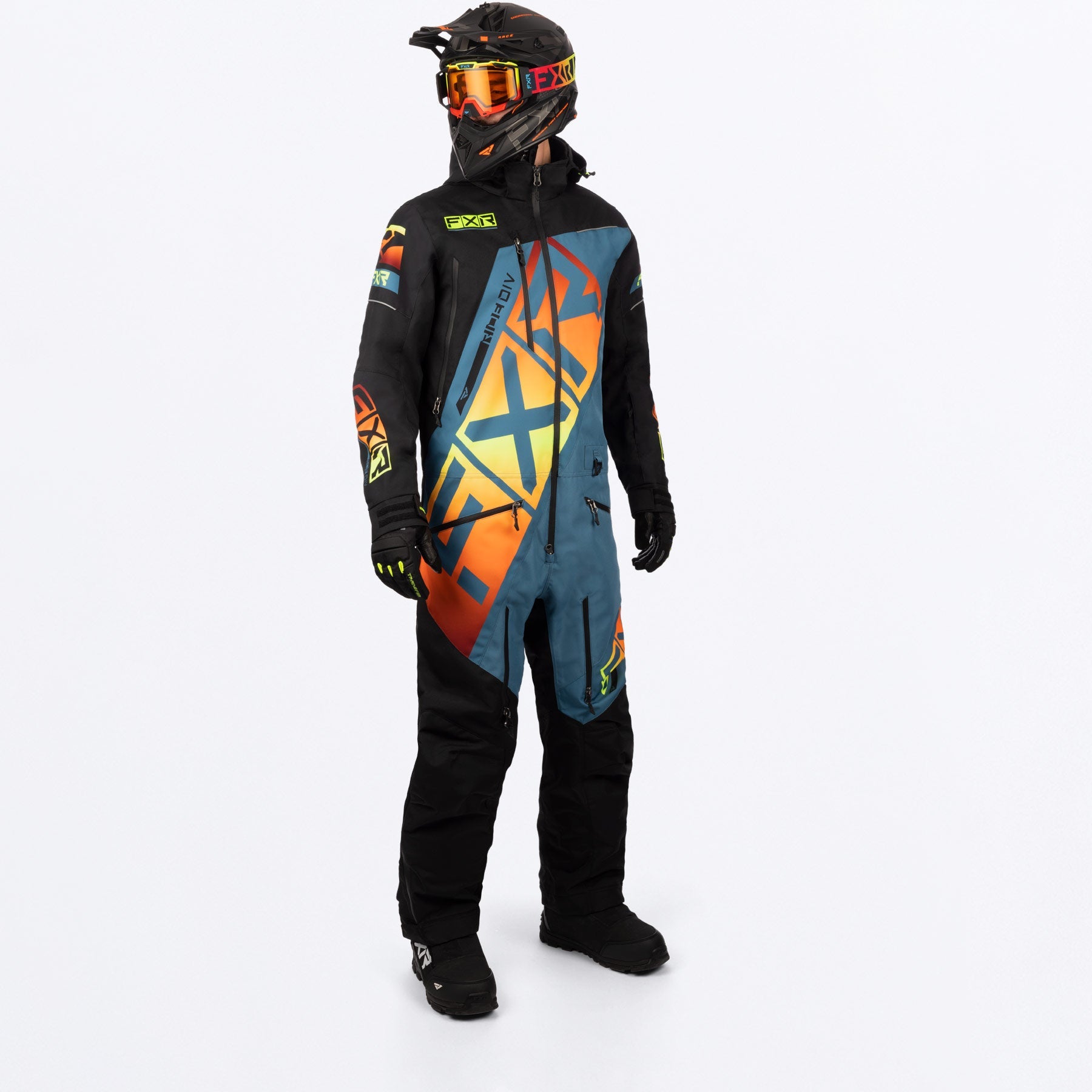 FXR CX Lite スノーモービル モンスーツ XL Men's CX Lite Monosuit – FXR Last Lap
