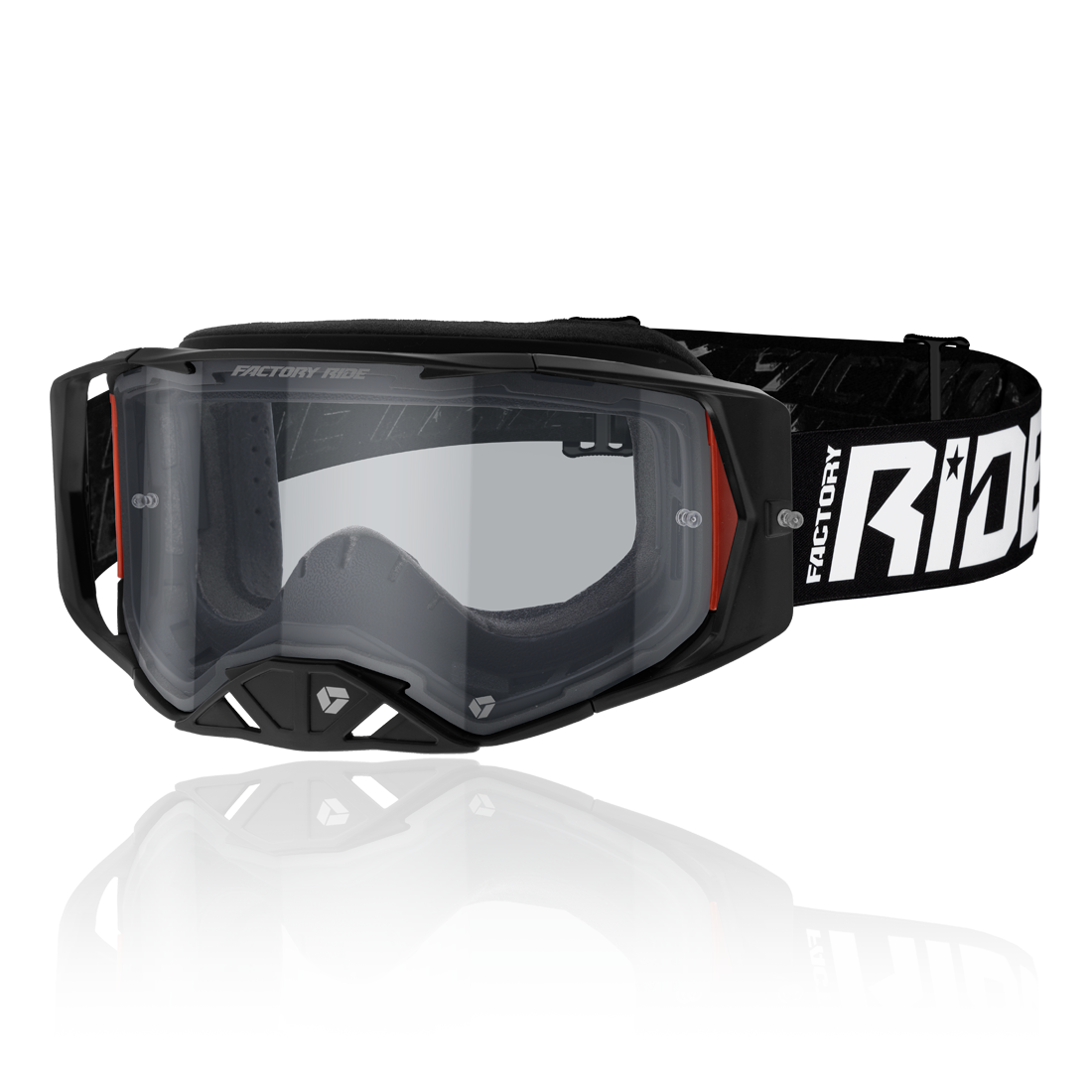Factory Ride Clear MX Goggle