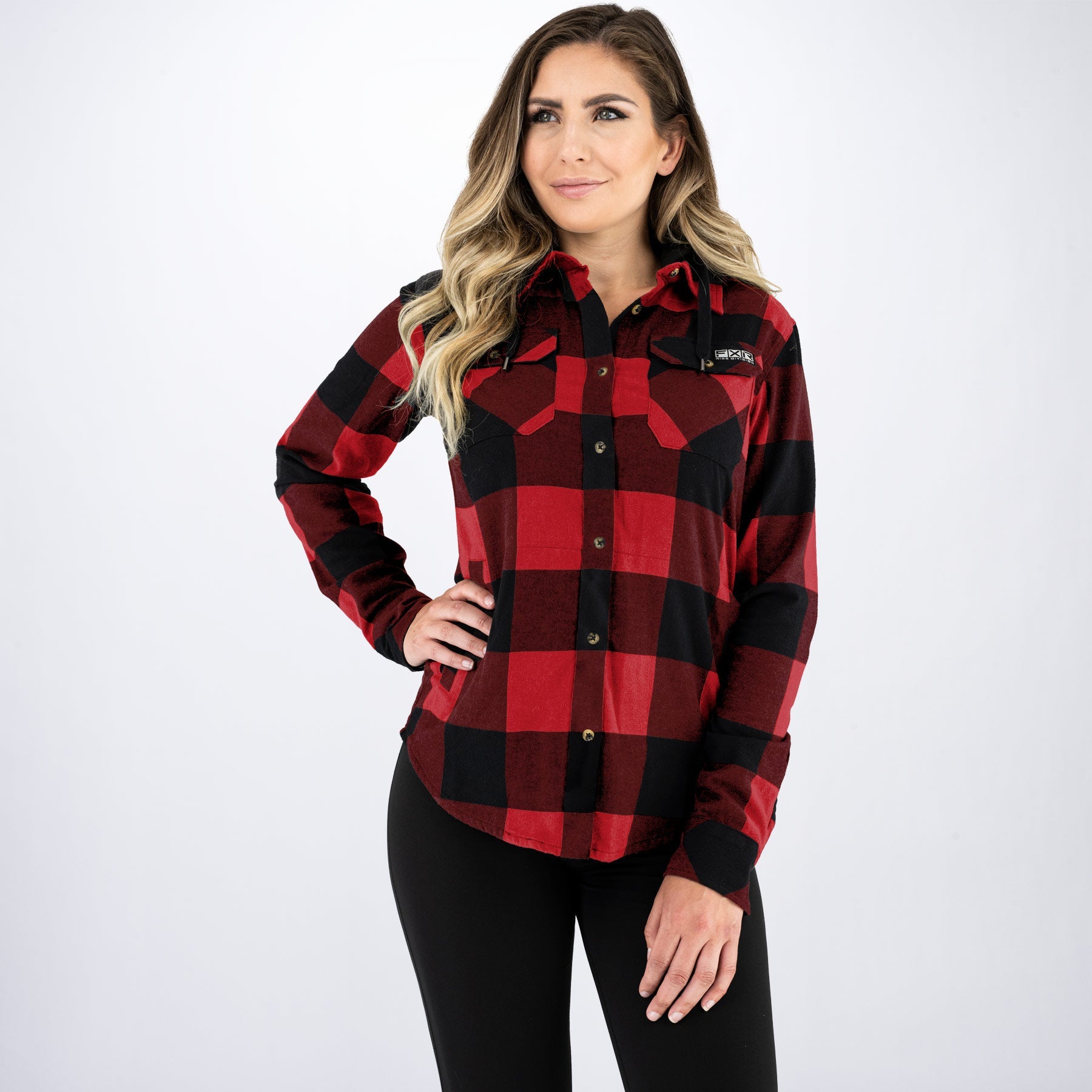 Women's Timber Hooded Flannel Shirt
